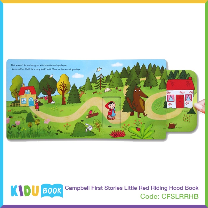 Buku Cerita Bayi dan Anak Campbell First Stories Little Red Riding Hood Book Kidu Baby