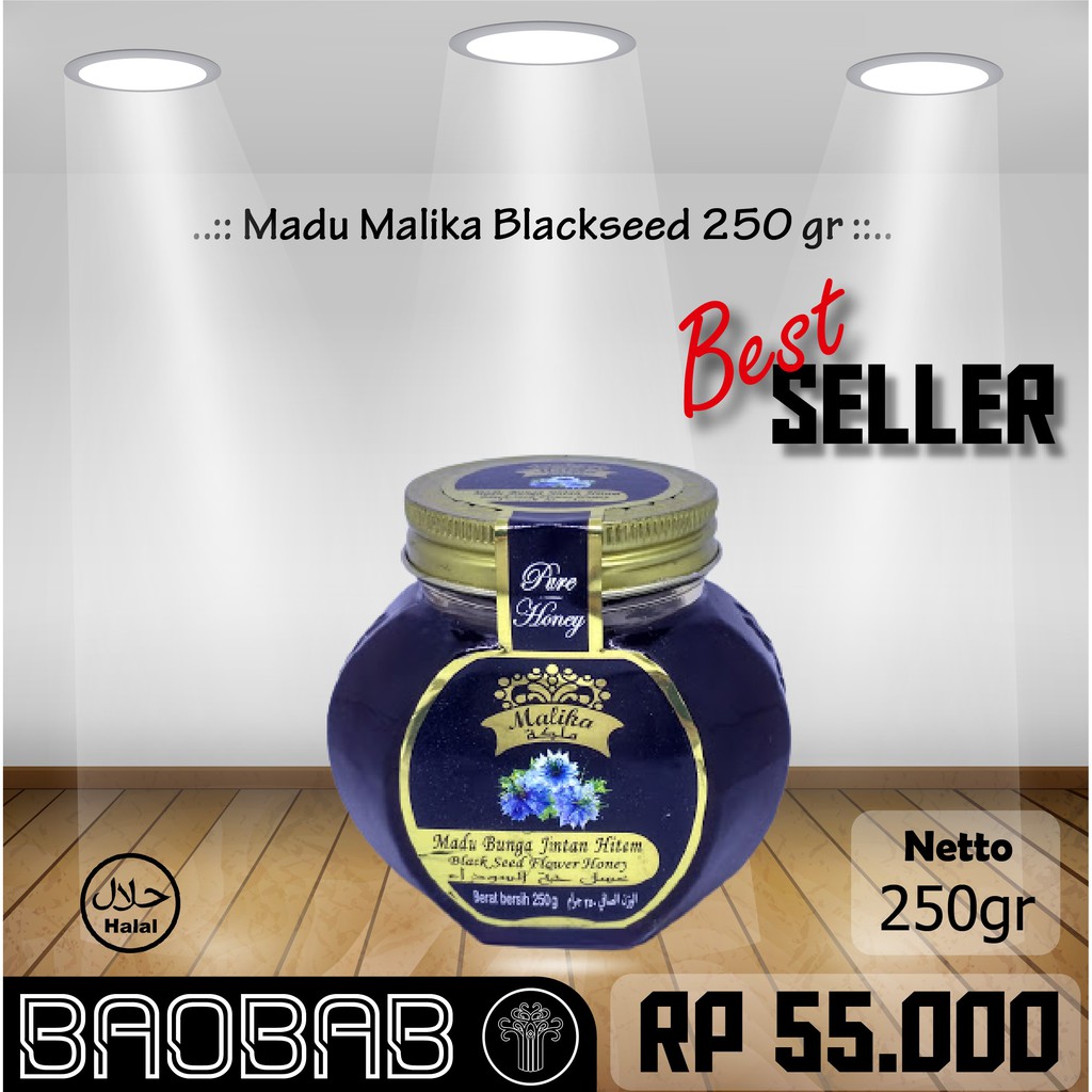 

Madu Malika Black Seed Habbatus Sauda Jintan Hitam 250gr | Berkualitas