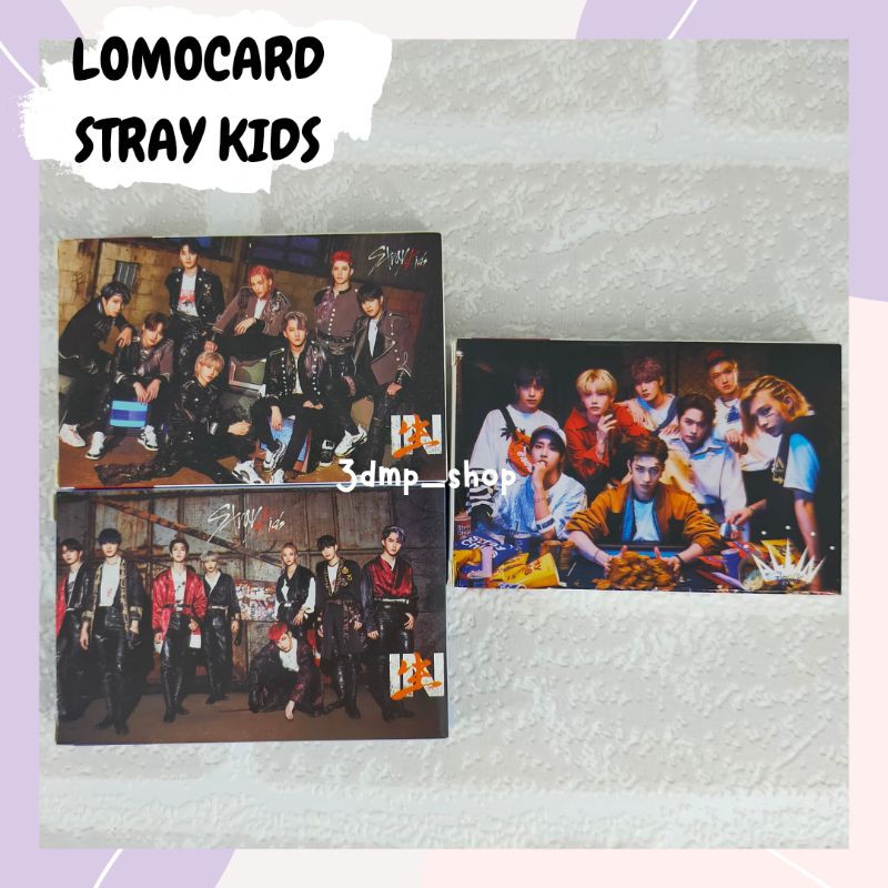 [30 lembar] lomocard lomo card stray kids in life