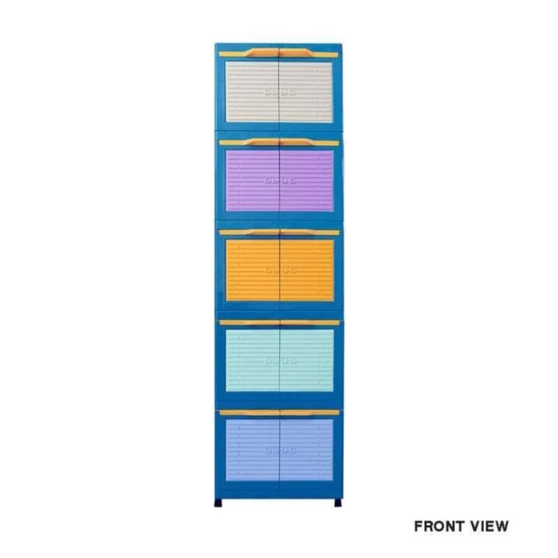 lemari mini club 5 susun ( warna random )