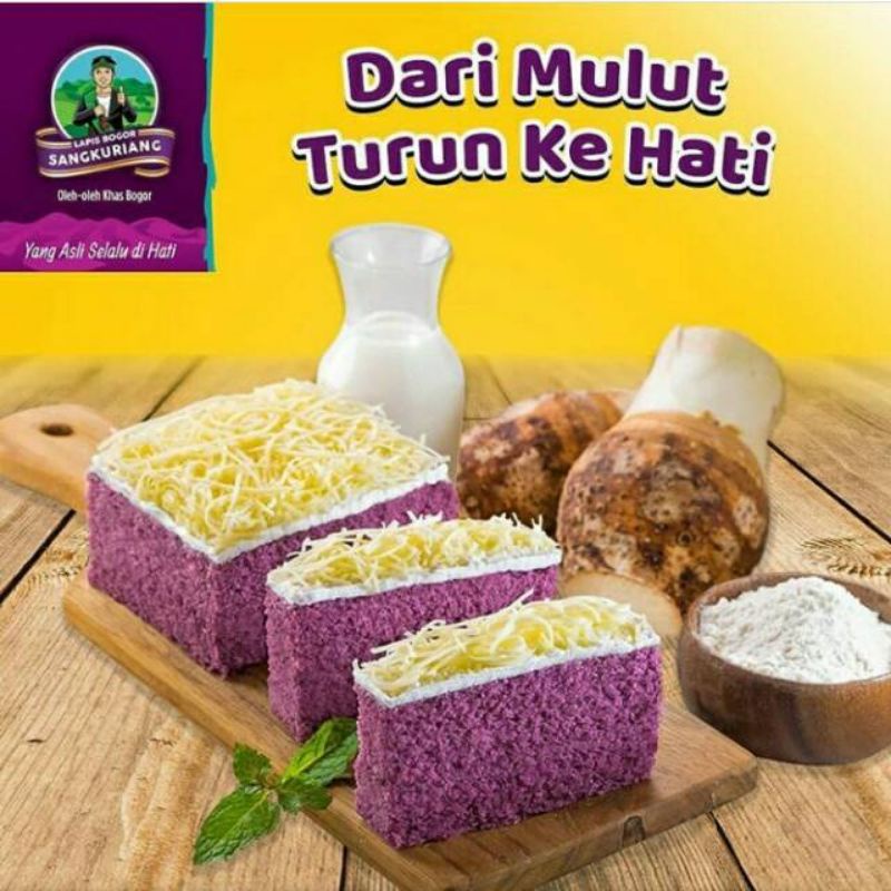 

Bolu Lapis Bogor Sangkuriang Talas Full Talas Keju Oleh Oleh Khas Bogor