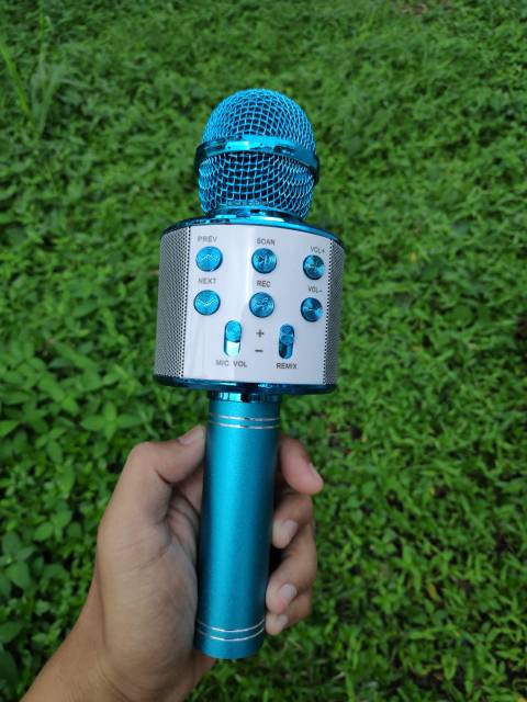 Mic bluetooth mic karoke mic murah