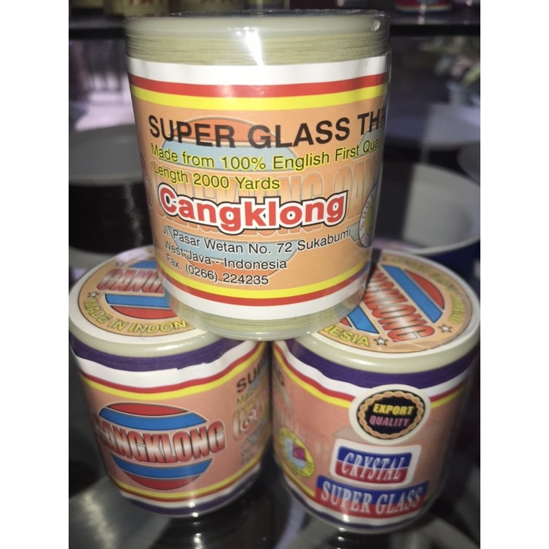 GELASAN BENANG KATUN DOUBLE CANGKLONG