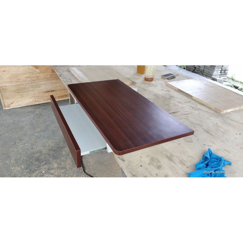 Meja komputer laci keyboard 80 x 40 HPL