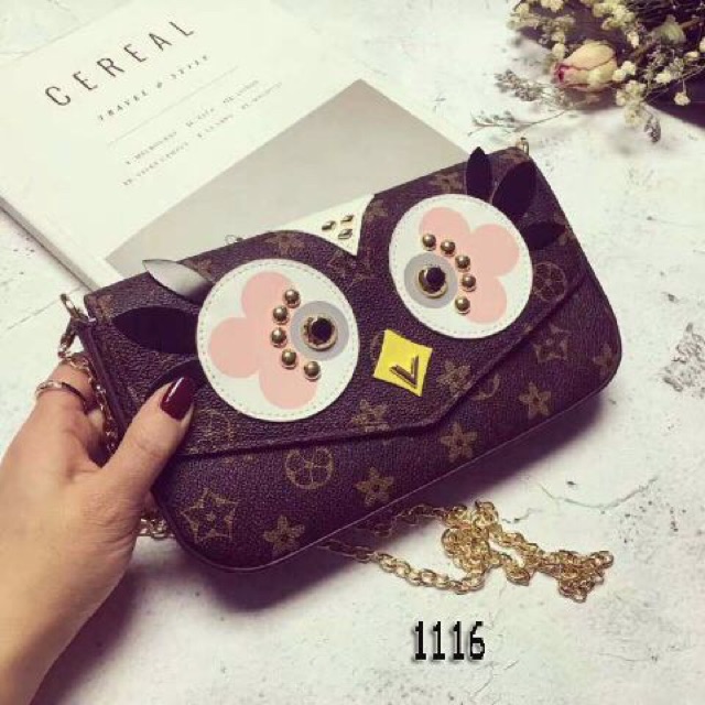 LV Owl Sling Bag