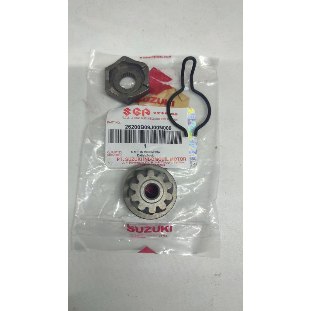 Gear Gigi Pinion Kick Starter Stater Granat Selah Suzuki Nex Lets Address Shooter