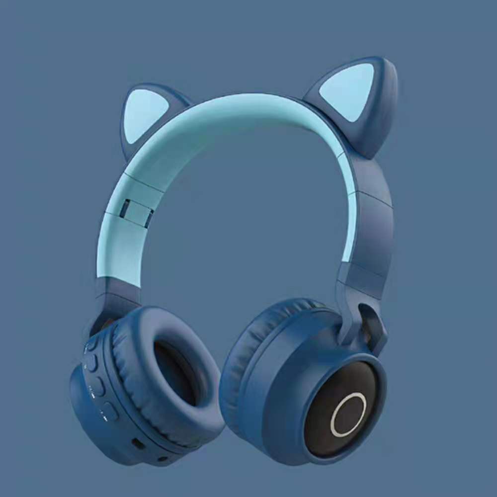 XOBOX - Headset Bluetooth 5.0 Cat Ear BT, FM, TF, AUX BT-028C