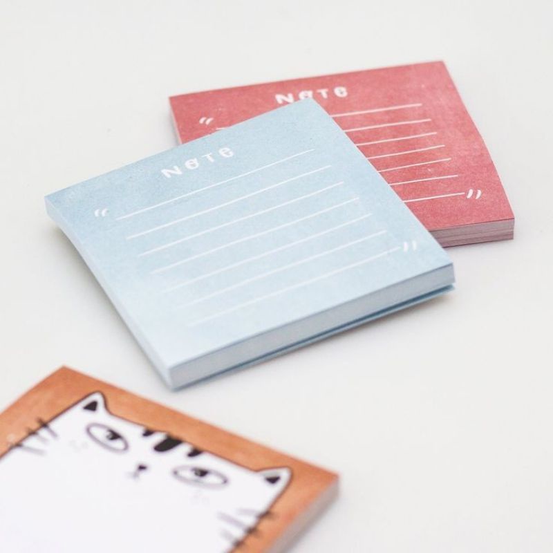 

Sticky note + Kertas