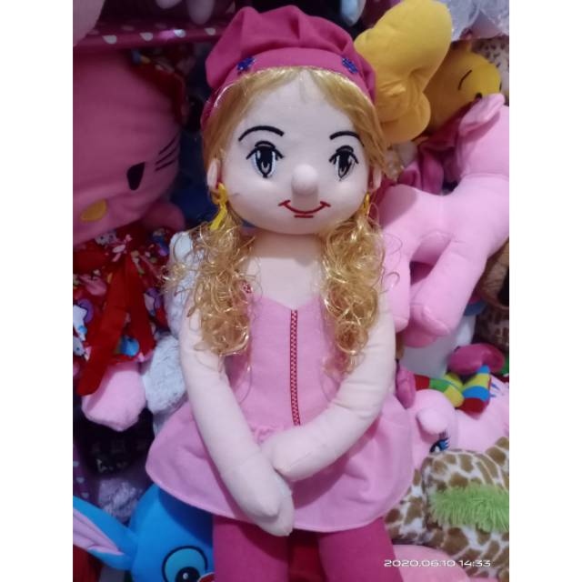 Boneka cindy cantik Orange dan cindy koki panjang