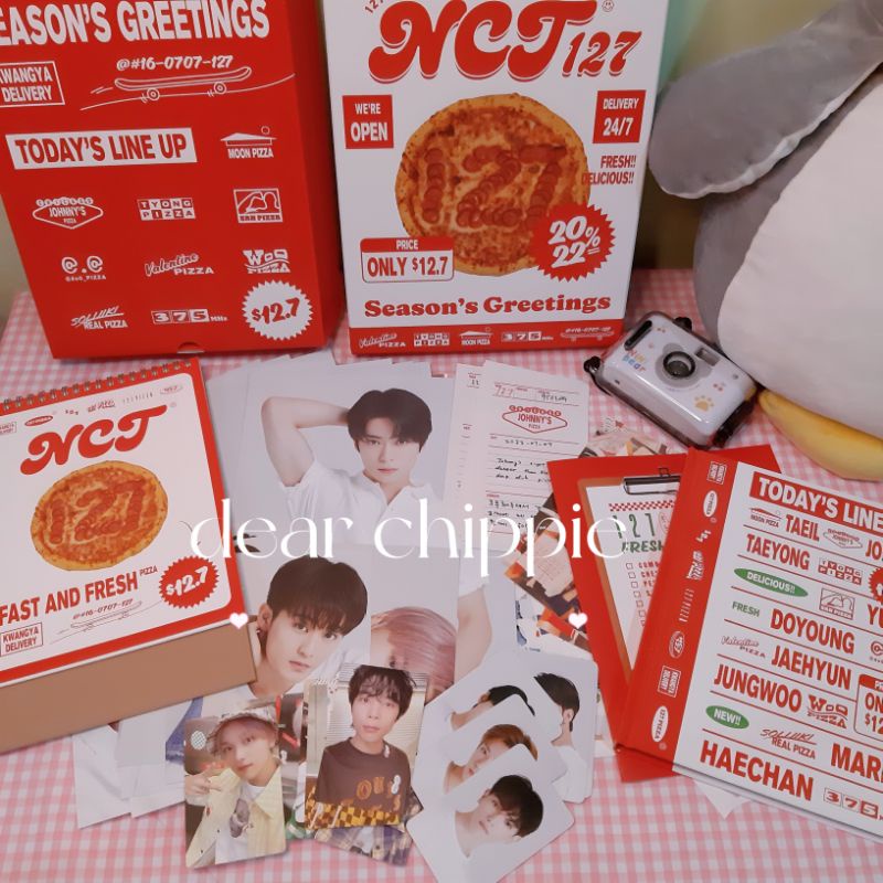 [READY STOCK] SG NCT 127 2022 WD SHARING SEASON GREETING SM BENEFIT WITH DRAMA TAEIL JOHNNY TAEYONG 