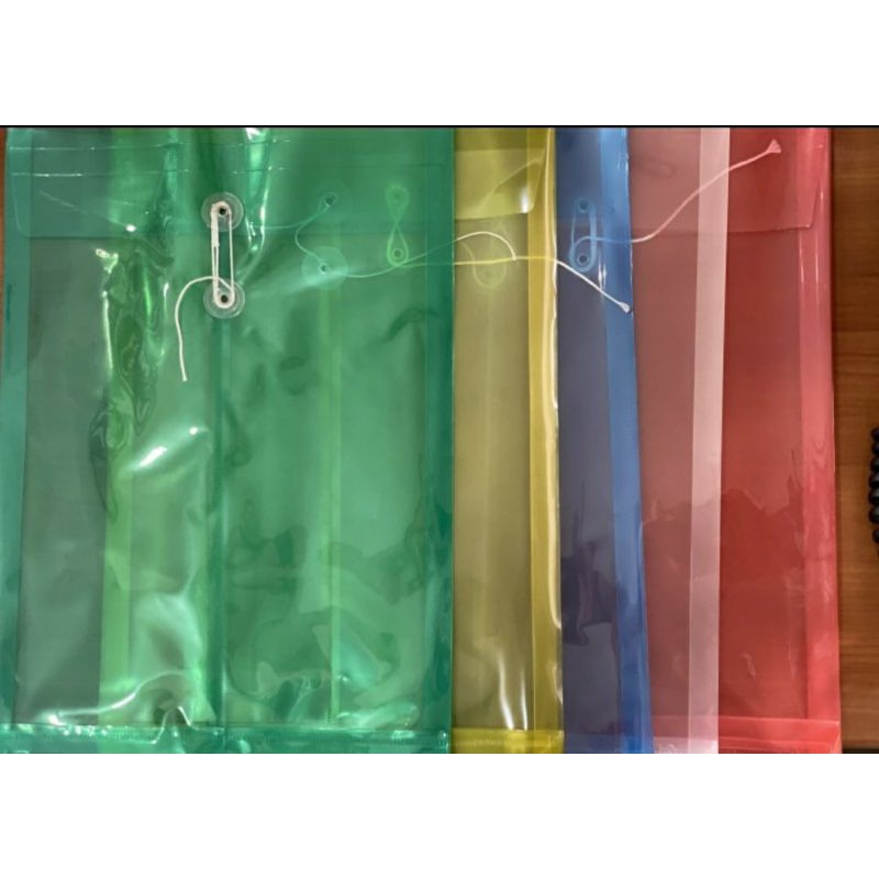

Map Plastik Tali Transparan / Map Organiser