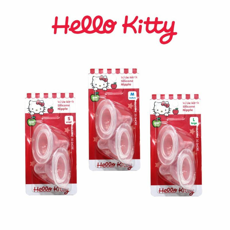 HELLO KITTY WN NIPPLE 2PCS