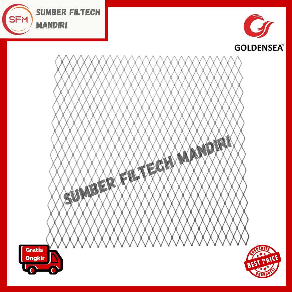 BZ Mesh Expanded Metal Besi (0510) (0714) (Expanded Mesh)