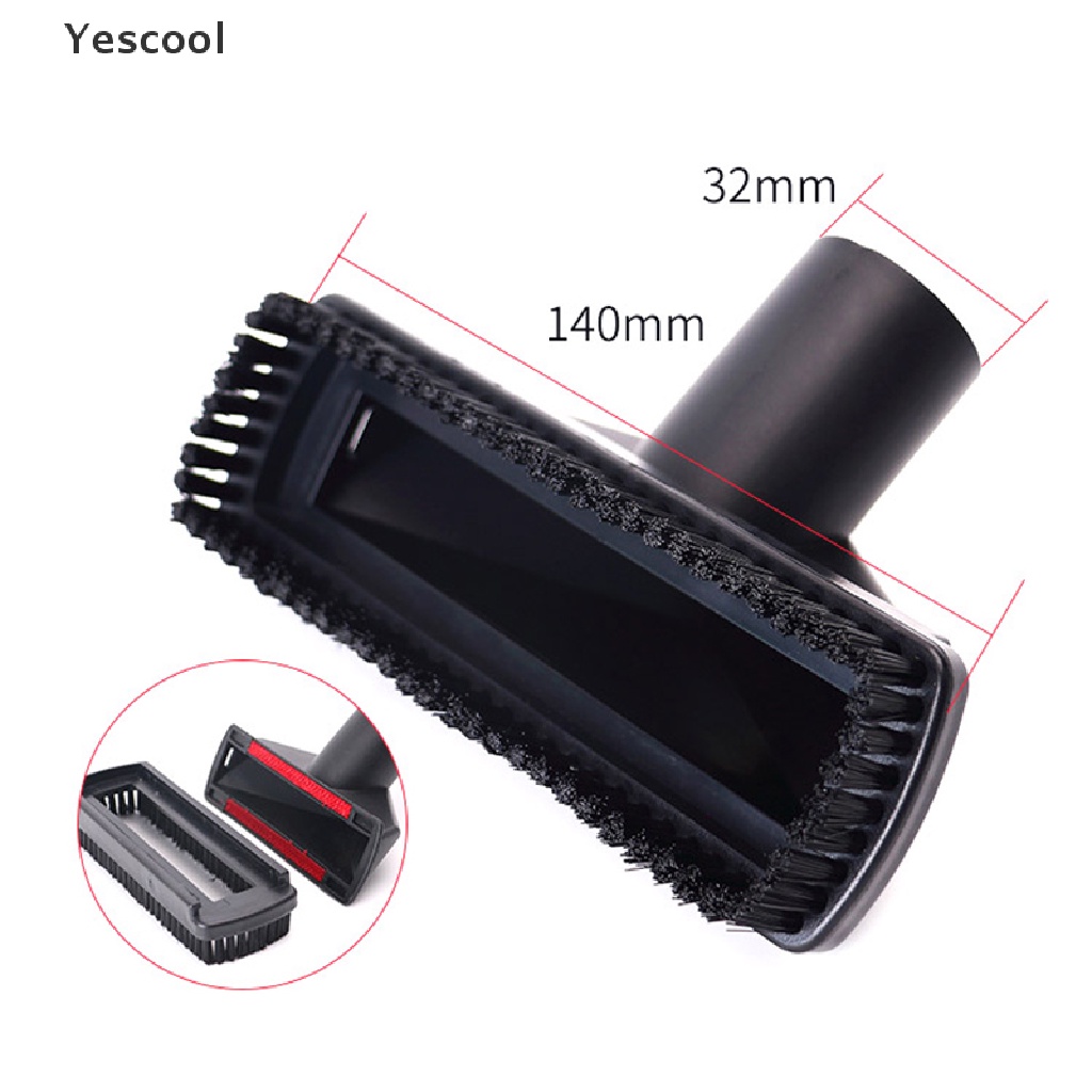 Yescool 6Pcs nozzle Sikat vacuum cleaner universal 32mm