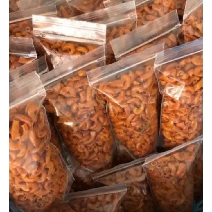 Makaroni pedas Bantet daun jeruk cabe asli keriuk isi 100 gram