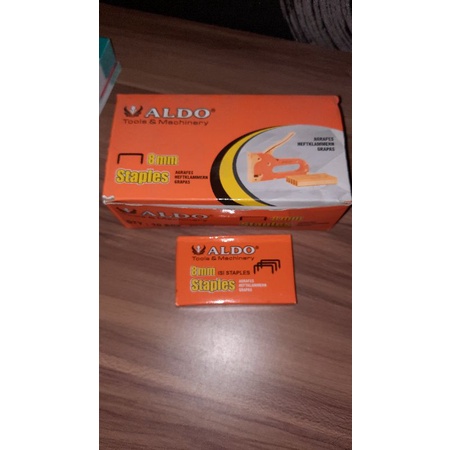 ISI STAPLES ALDO 6MM DAN 8MM / ANAK STAPLES / ISI ULANG STAPLES