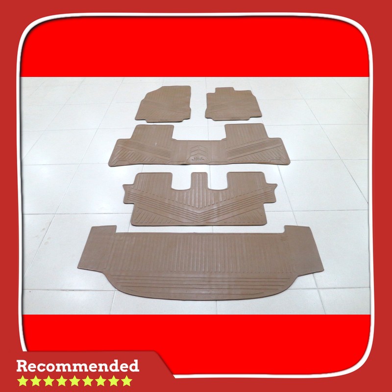 sparepart karpet karet mobil nissan grand livina mocca full set