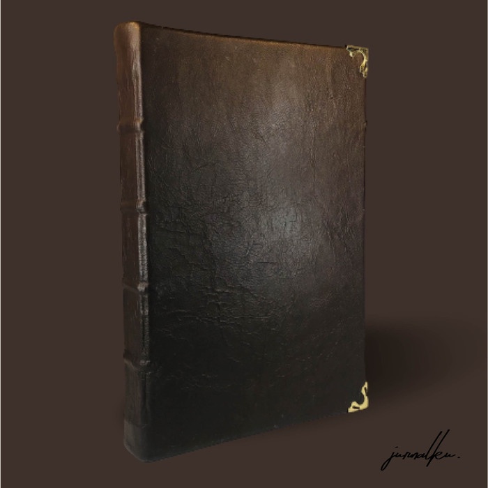 

[RESTOCK] Buku Journal Polos & Lucu Diary Book Vintage Ukuran A5 Notebook Lucu - Cokelat, kertas garis