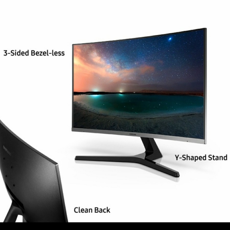 LC32R500FHEXXD SAMSUNG LED 32&quot; LC32R500FHEXXD 32 inch CURVED MONITOR FHD HDMI GARANSI RESMI