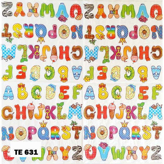 TISU NAPKIN DECOUPAGE EROPAH 33X33 CM TE  631 TTS
