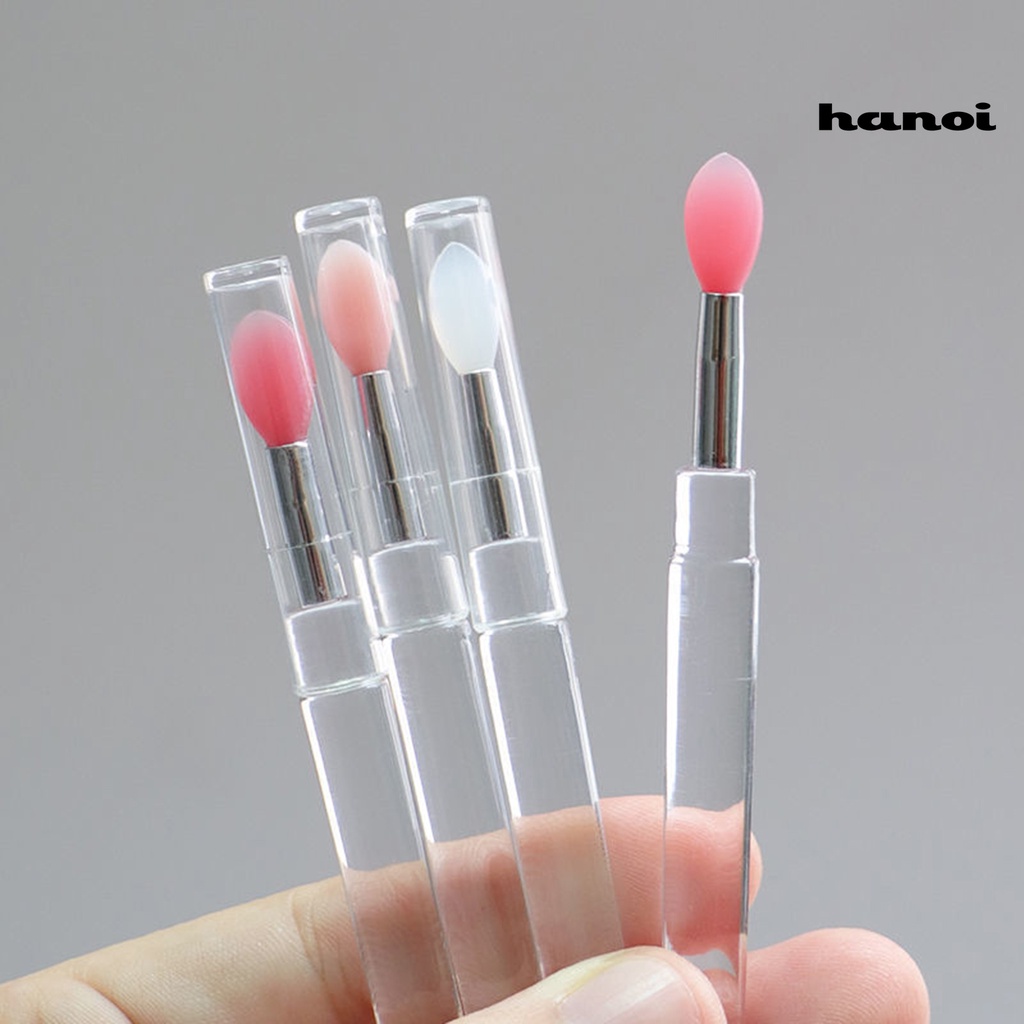 Han / Eyeshadow Brush Multifungsi Bahan Silikon Ringan Untuk Makeup / Kosmetik Wanita