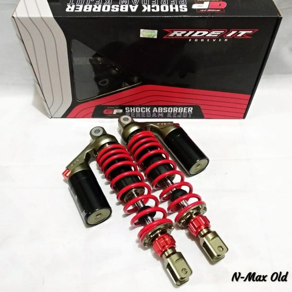 SHOCK RIDE IT GP 299 NEW PREMIUM NMAX OLD MERAH