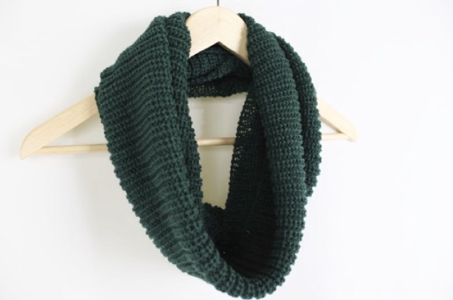 IMPORT MOLLAD Scarf Infinity ring Syal rajut wool pria atau wanita Infinity Scarf Winter