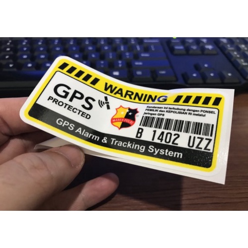 Jual jdm sticker VEHICLE GPS Diskon