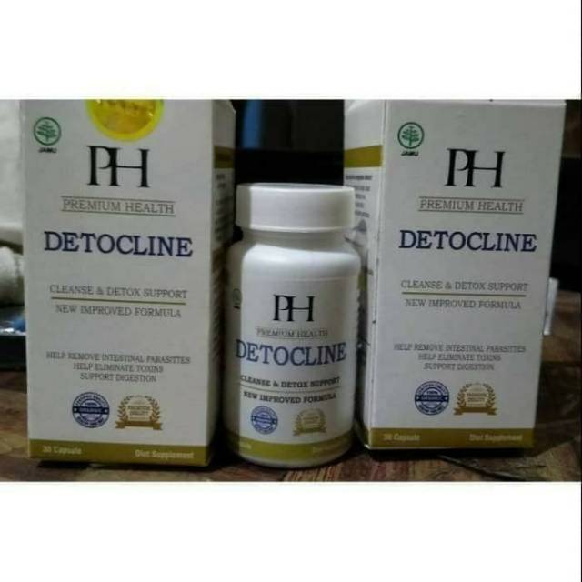 DETOCLINE ASLI OBAT ANTI PARASIT detocline asli