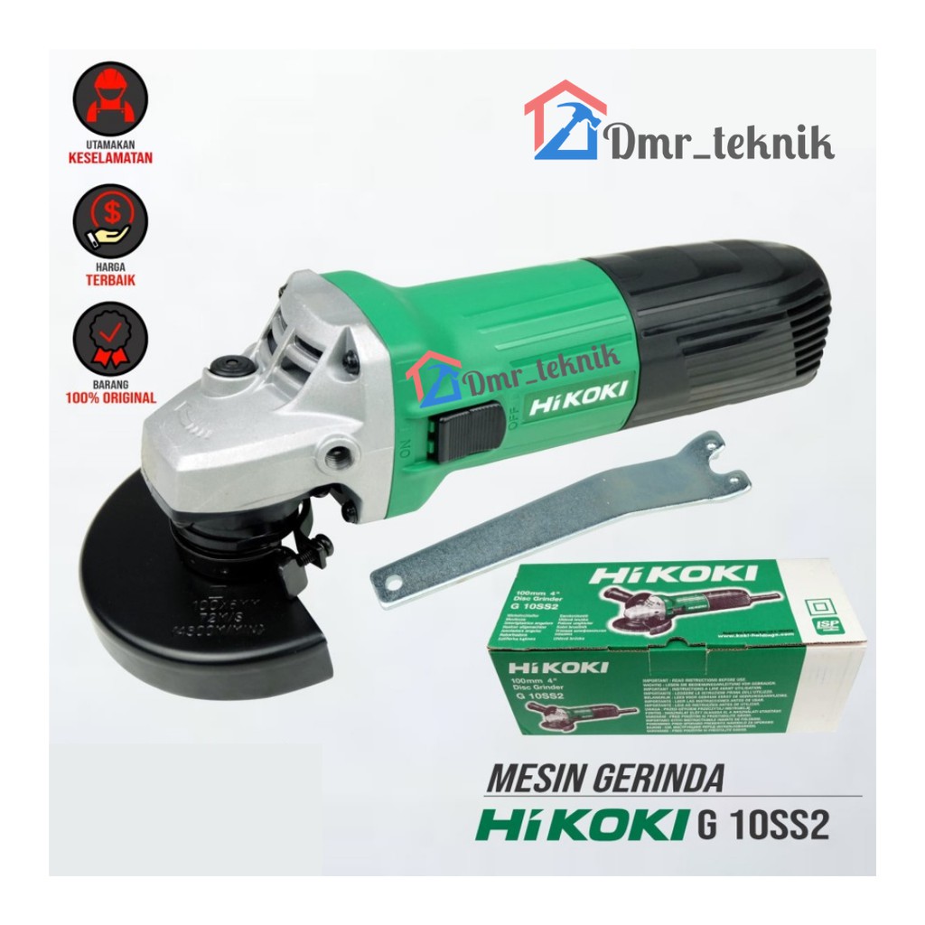 MESIN GERINDA TANGAN 4" HIKOKI G10SS2