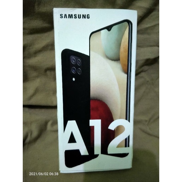 

box dus Samsung a12 3 warna