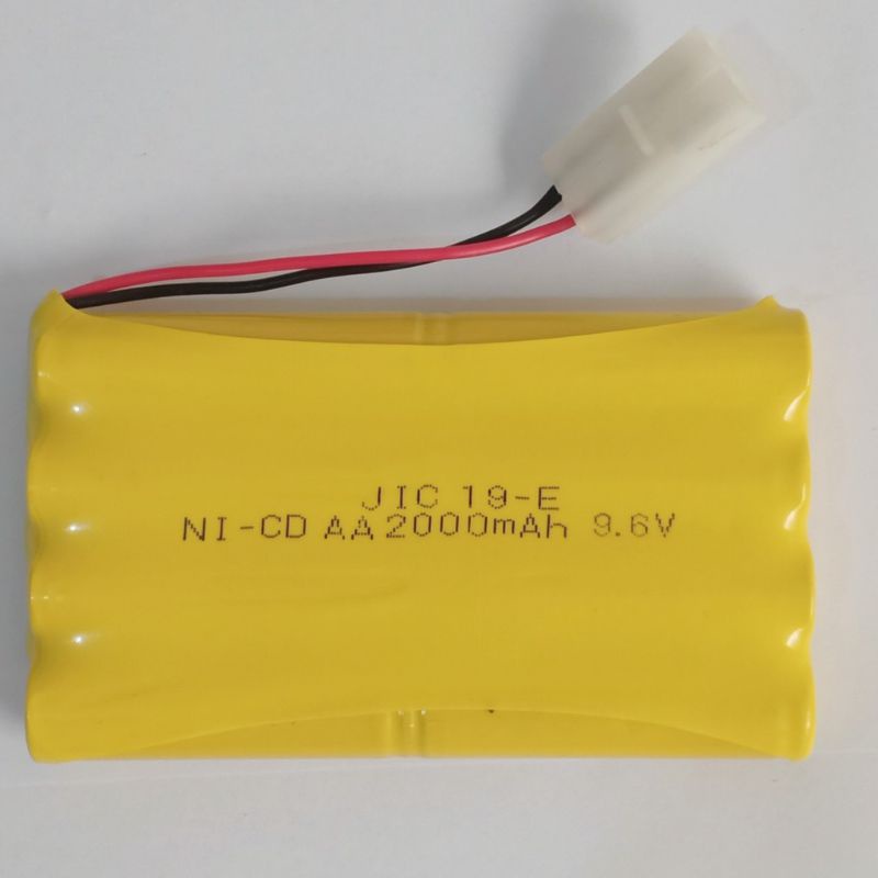 Baterai Rakit 8 Soket 2 9,6V 2000Mah Baterai 8 Soket 2 2000 Mah - Batere Baterei RC 9,6V 2pin