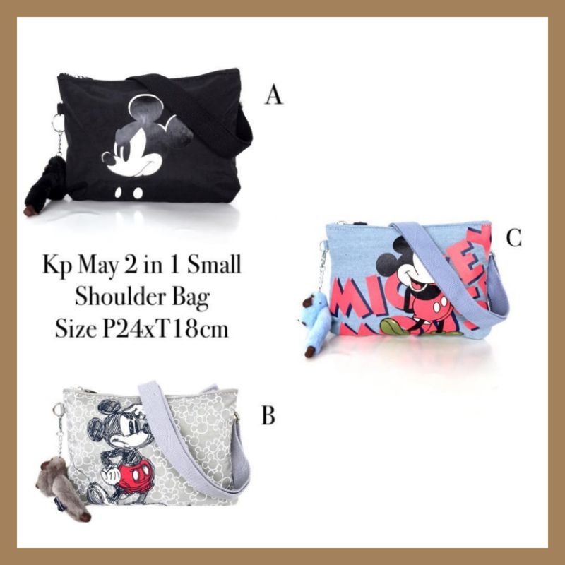 TAS SELEMPANG KP MAY SMALL POUCH MICKEY MOUSE