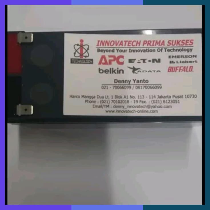 Battery Ups Panasonic 12V 7.2Ah 7Ah