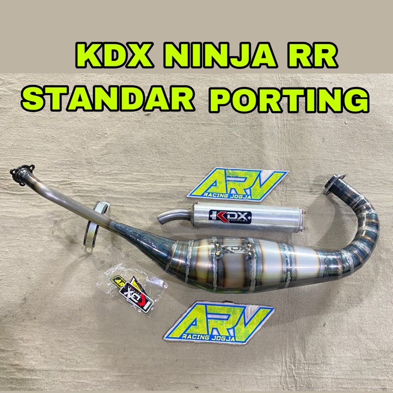 Knalpot kdx ninja RR tipe c Standar Porting korekan dijamin ori jogja