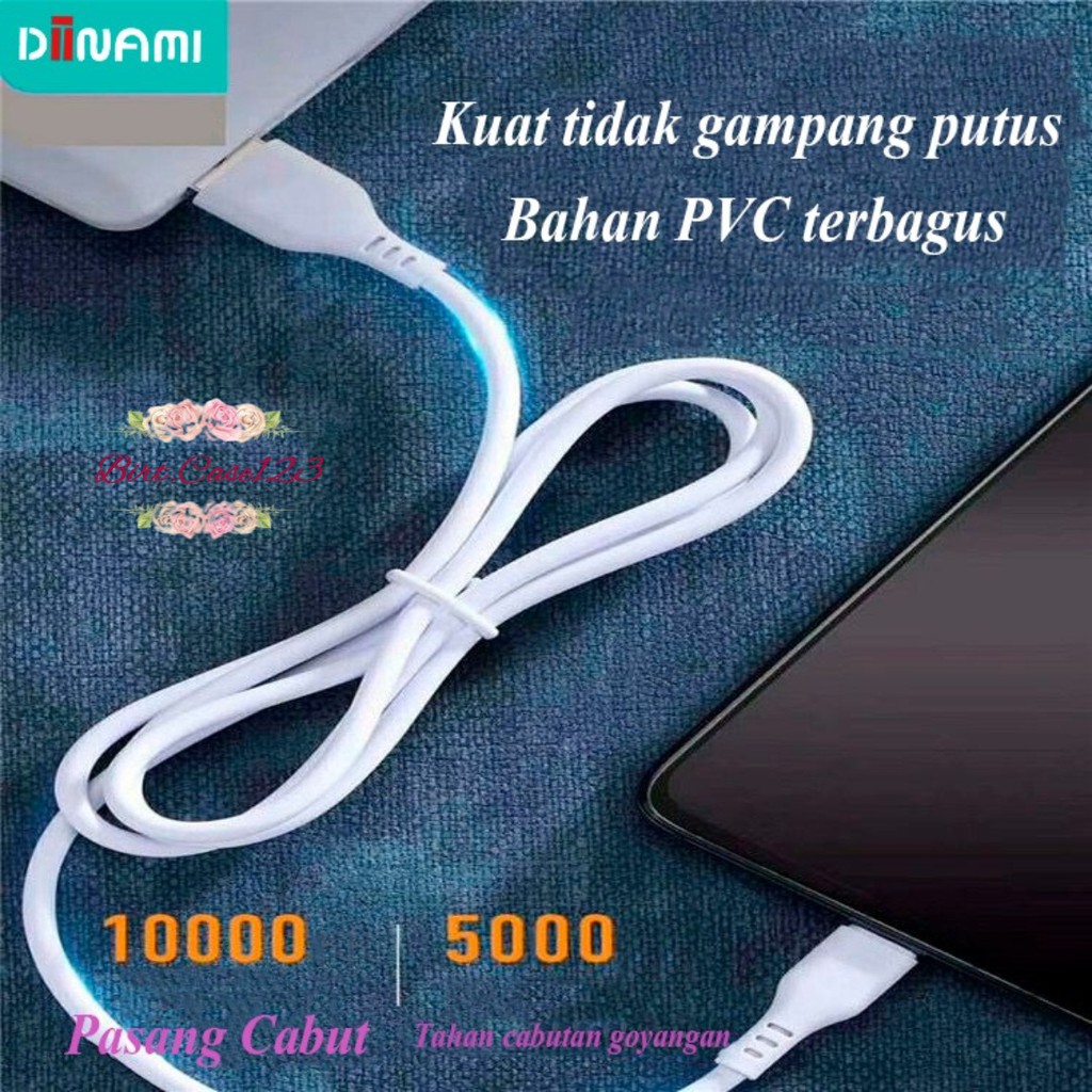 6a Kabel Cable Data Original Diinami Ligthing Micro Tipe C ip Usb Fast Charging Qc 3.0a Pengisian Cepat Bc5866