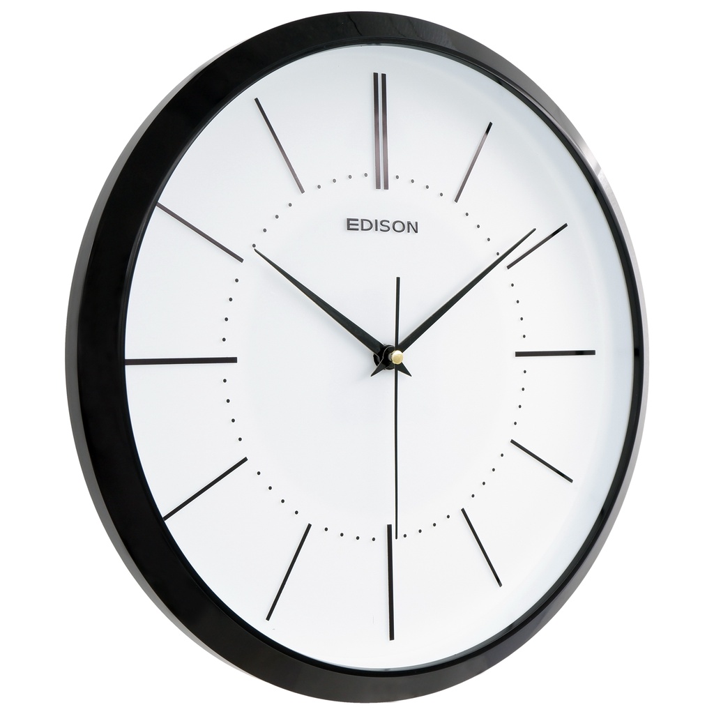 Jam Dinding Edison Sweep ES 297 T65 Timbul Diameter 290mm 29cm