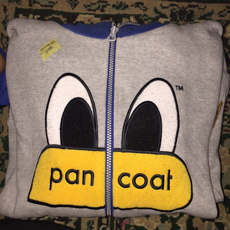 Pancoat Hoodie Zipper Big Logo Original Second Preloved