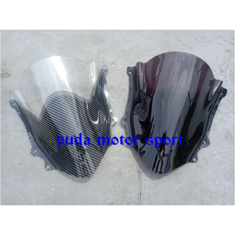 VISOR NINJA RR NEW CARBON KARBON WINDSHIELD NINJA RR NEW CARBON KARBON