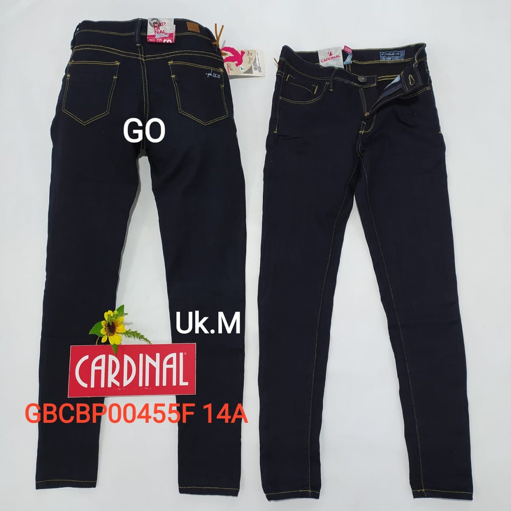 gof M CELANA JEANS CARDINAL Pensil Stretch Skinny Slimfit Mini Skinny Celana Panjang Perempuan Ladys