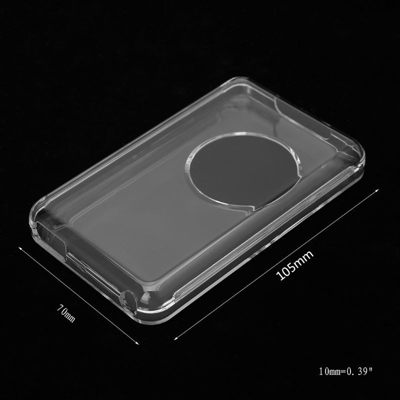 btsg Portable High Quality PC Transparent Classic Hard Case For iPod 80G 120G 160G