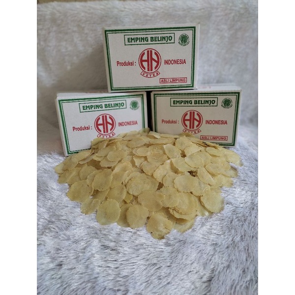EMPING MELINJO MENTAH SIAP GORENG 1KG ASLI LIMPUNG