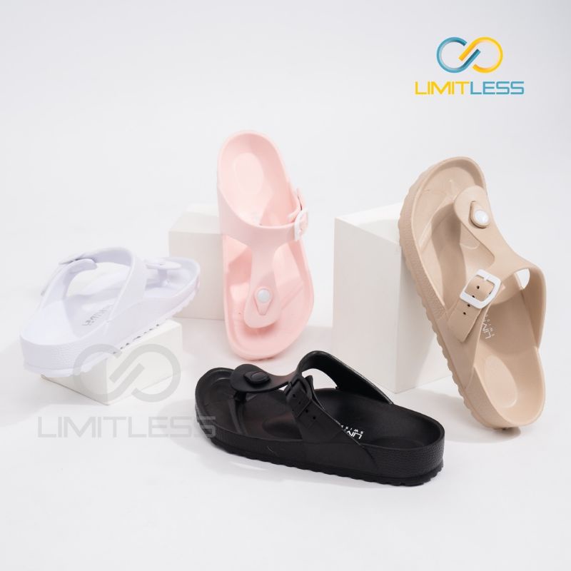 Sandal Jepit Wanita Korea Style l Sendal Japit Jelly Wanita Terbaru Limitless