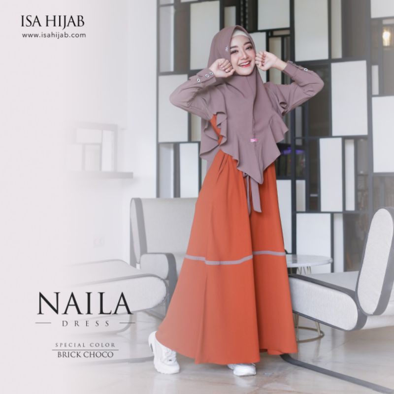 Naila Dress By Isa Hijab