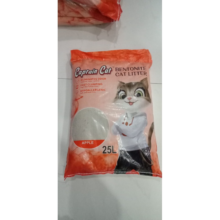 PASIR CAPTAIN CAT 10L/ PASIR KUCING