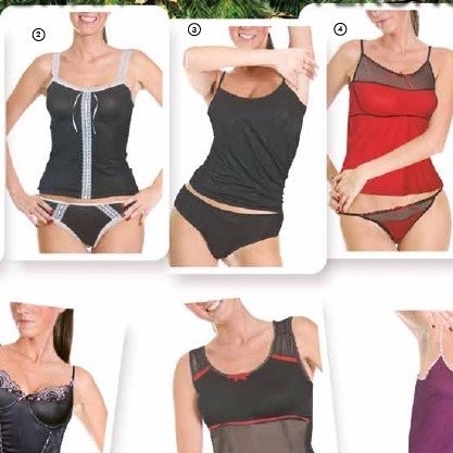 AVON AVIONe Tank top camisol bra set cd lingerie