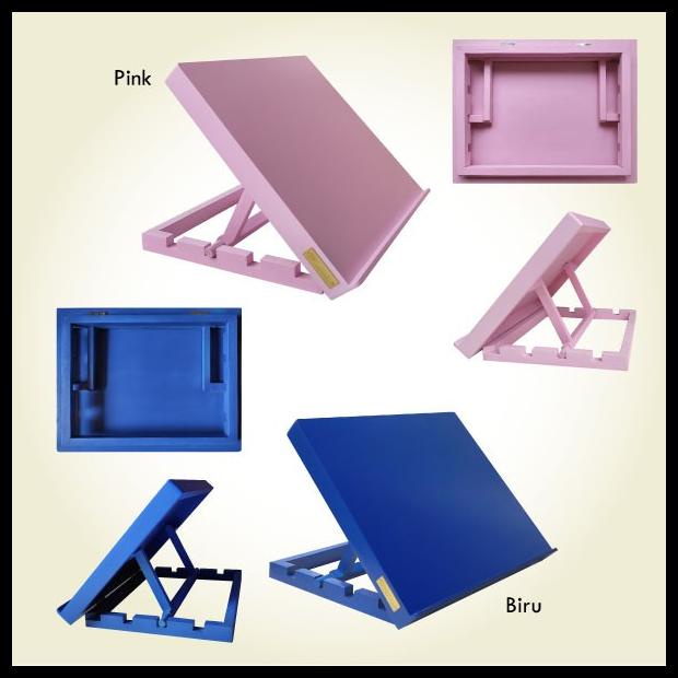 

Meja Gambar Lipat A3 Putih, Ergonomic Adjustable