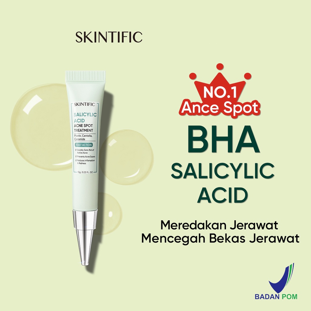 ❤️ MEMEY ❤️ SKINTIFIC Salicylic Acid Acne Spot Treatment