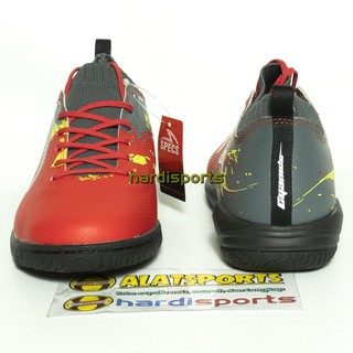  Sepatu  Futsal  Pria Specs  Cyanide  TNT  19 IN 400816 Red 