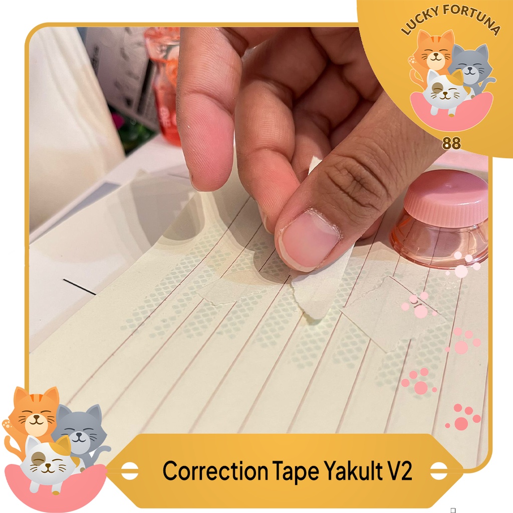 

[LuckyFortuna88] Correcton Tape Bentuk Minuman sehat Tip-ex Bentuk Minuman Sehat lucu murah kualitas bagus alat tulis kantor alat tulis sekolah lucu murah